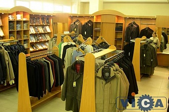 27 Оорудование для продажи  мужской одежды из Финляндии "MELKA"
