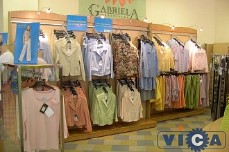 25 Оборудование для женской одежды магазин "Gabriella
